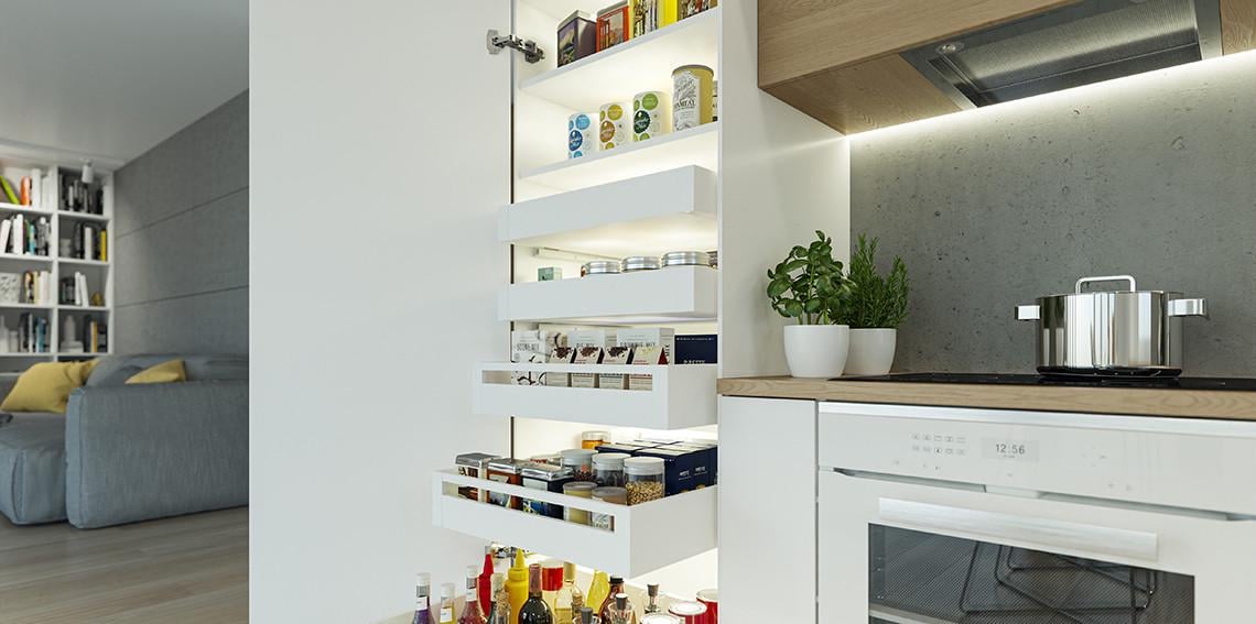 Передняя панель GTV для внутреннего ящика AXIS PRO PB-AXISPRO-PANELWEW-95R-10 95 мм и релинг 1200 мм Белый (31555) - фото 4 Передняя панель GTV для внутреннего ящика AXIS PRO PB-AXISPRO-PANELWEW-95R-10 95 мм и релинг 1200 мм Белый (31555) - фото 4