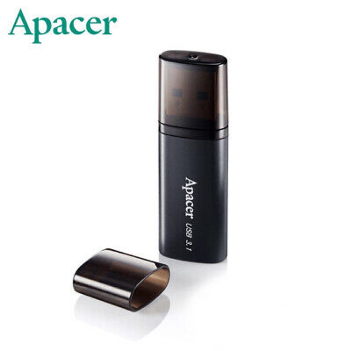 Флеш-память USB Apacer AH25B 128 Гб Black (AP128GAH25BB-1) - фото 2