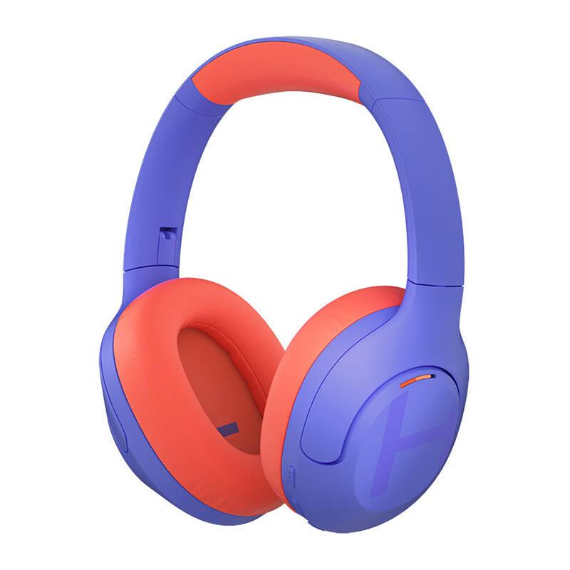Навушники з мікрофоном Haylou S35 ANC Purple-Orange