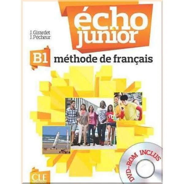 Учебник Écho Junior B1 Livre de l'élève avec DVD-ROM