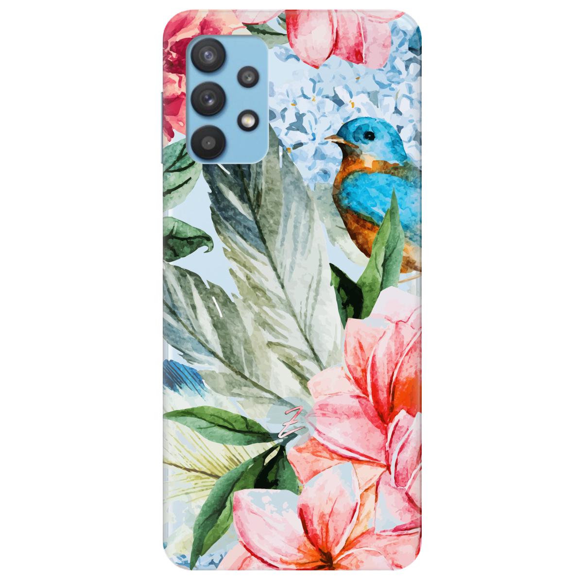 Силиконовый чехол Zorrov для Samsung Galaxy A32 - Paradise garden (15500040038121566) - фото 1