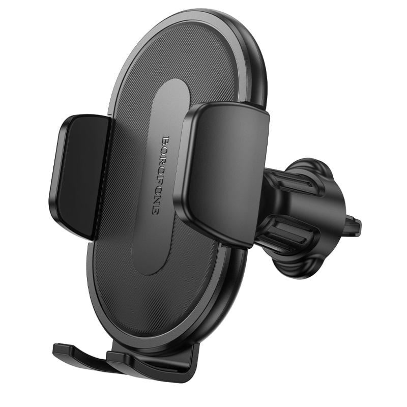 Держатель для телефона в машину Borofone BH133 Rio push-type car holder Black (19435)