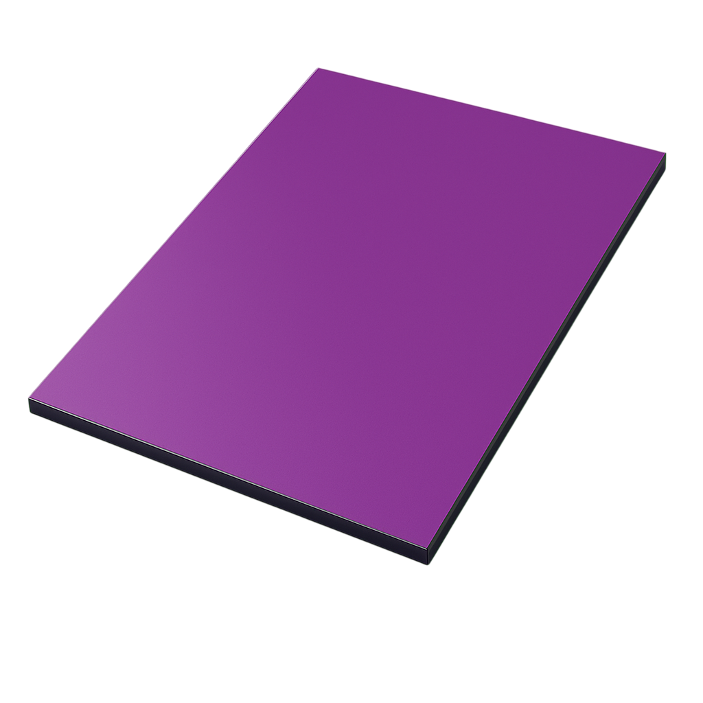 Алюминиевая композитная панель ALUfas 1240х4000 мм толщина 3 мм алюминий 0,3 мм Сиреневый RAL 4006 Алюминиевая композитная панель ALUfas 1240х4000 мм толщина 3 мм алюминий 0,3 мм Сиреневый RAL 4006