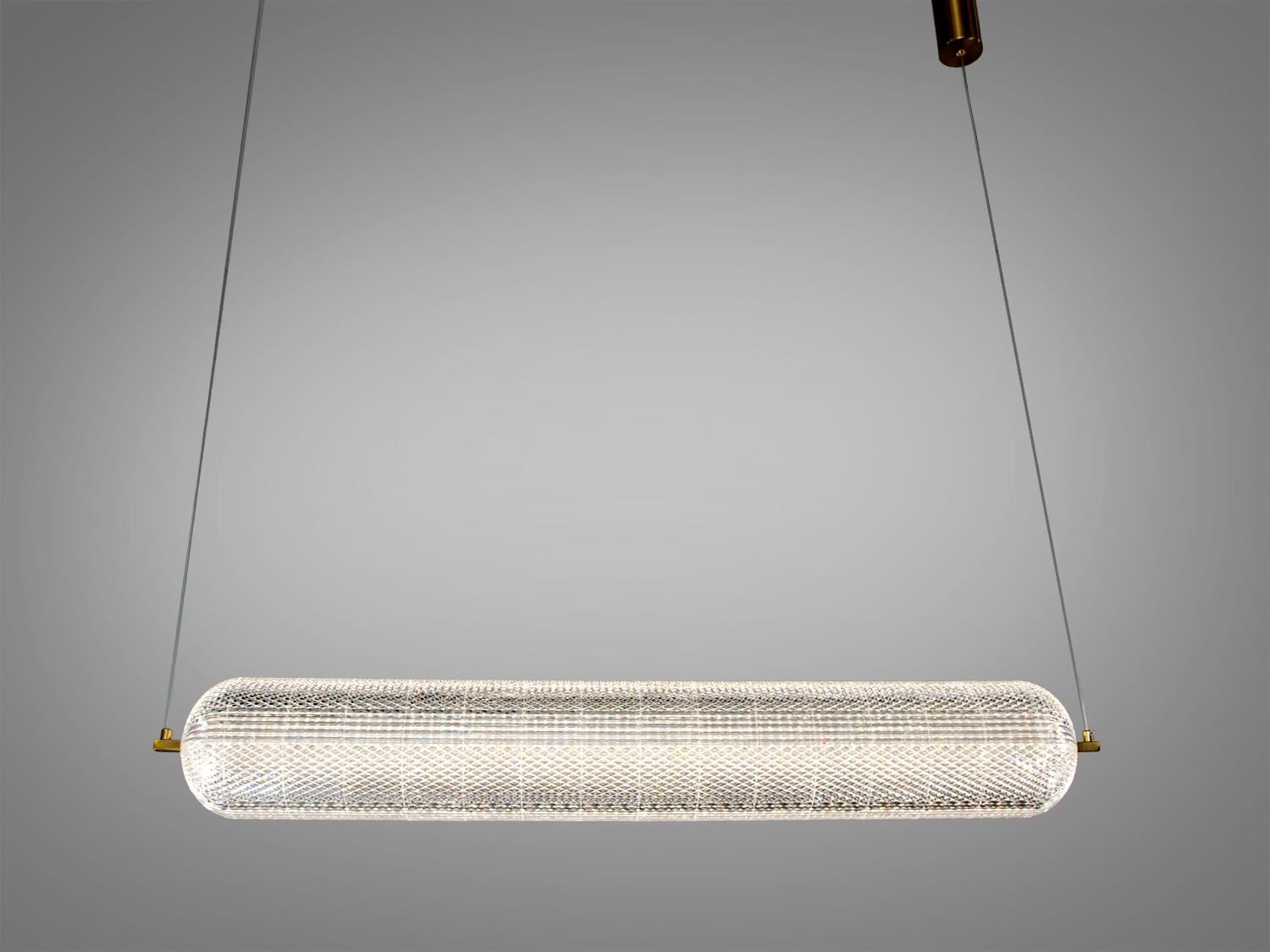 Подвес LED Diasha цилиндр 25W Золотой (D221204/1A L1000)