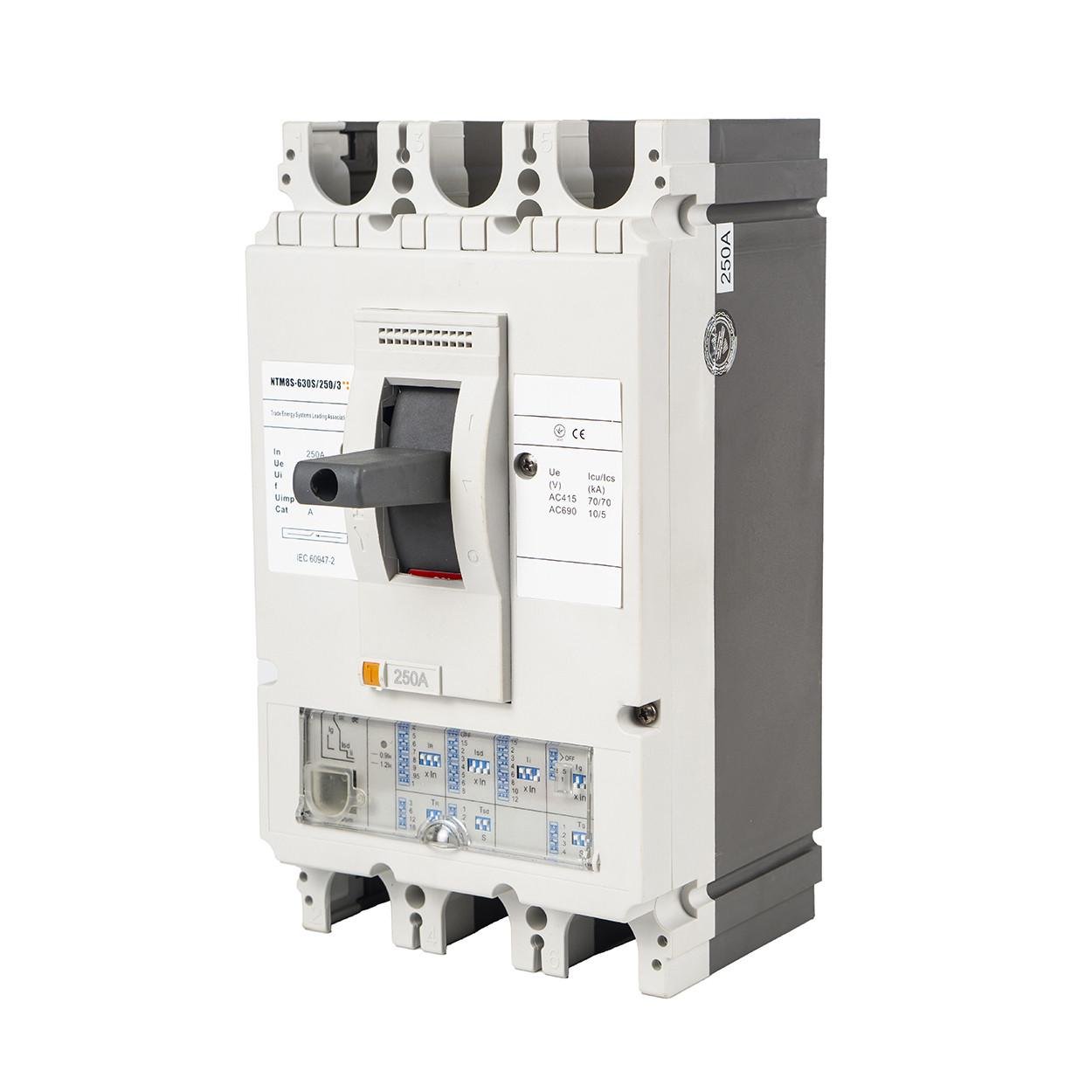 Автоматический выключатель в литом корпусе TESLA NTM8S-6305/250/3 (197) - фото 1 Автоматический выключатель в литом корпусе TESLA NTM8S-6305/250/3 (197) - фото 1