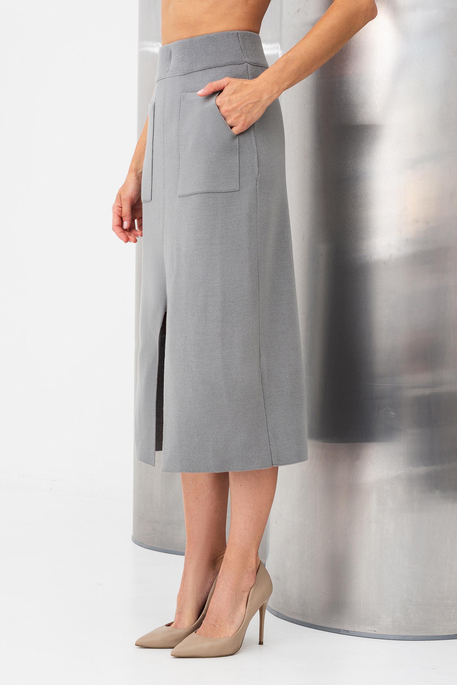 Юбка Lesia 24217101 S Серый (148010000) - фото 4 Юбка Lesia 24217101 S Серый (148010000) - фото 4