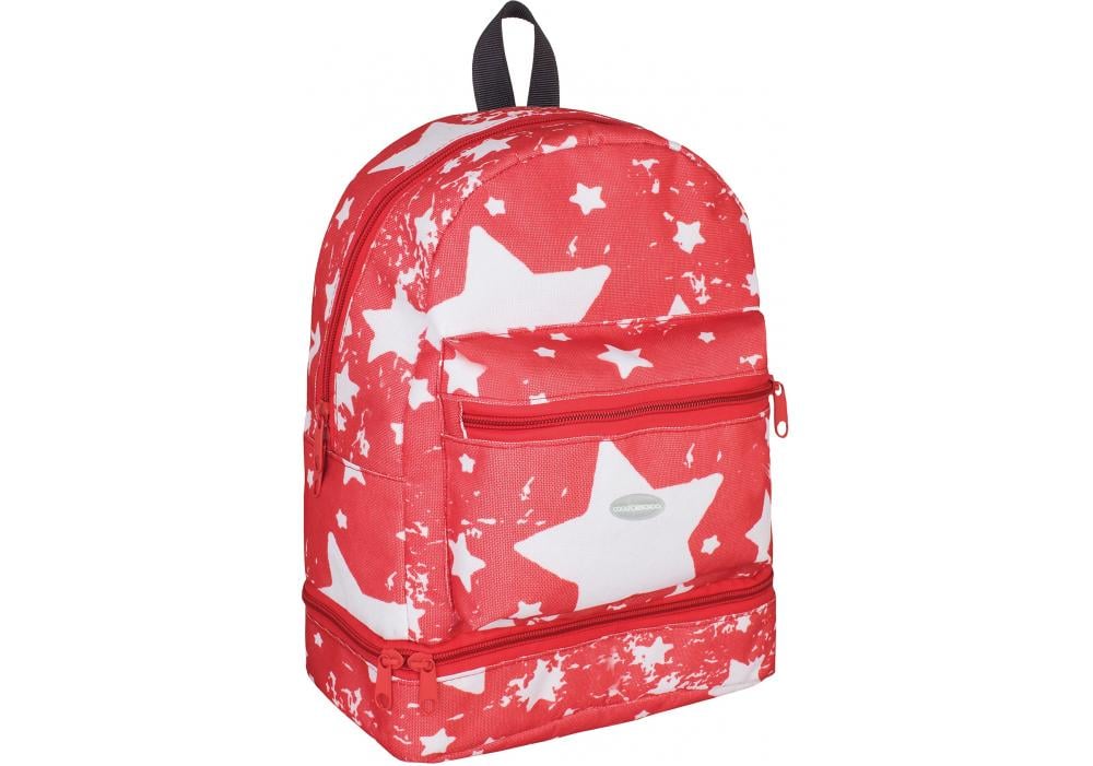 Рюкзак дошкольный Cool For School Starry Red 35х25х11 см 6-15 л Красный (CF86087)