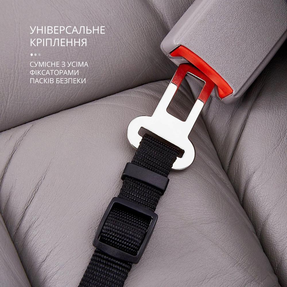 Поводок автомобильный Dog Car Belt Черный (00802-01) - фото 3