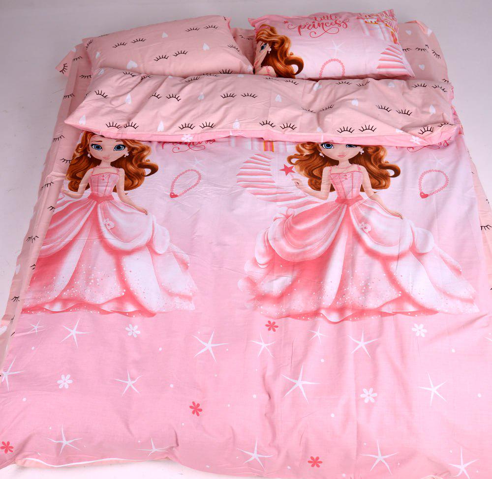 Комплект постельного белья детский PaniPava Розовая Принцесса бязь 110х140 см (10101224)