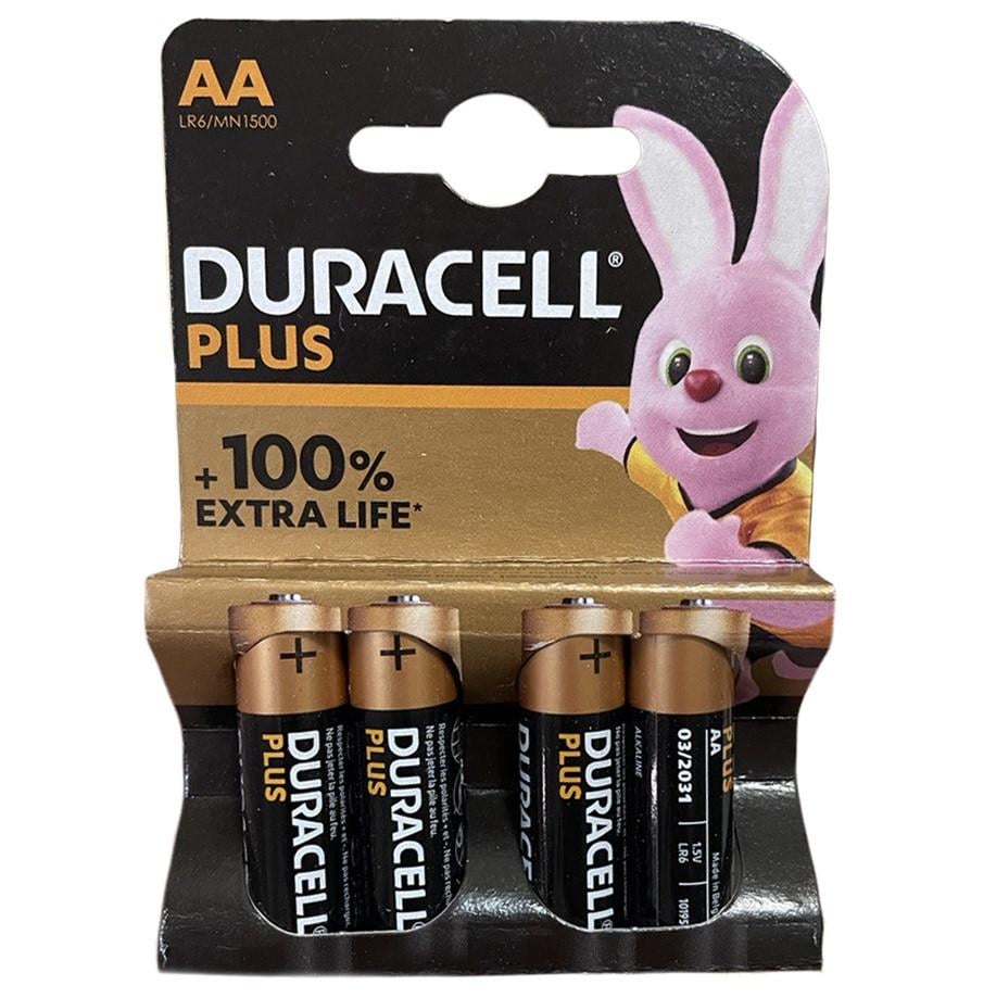 ᐉ Батарейки пальчиковые Duracell AA LR06 1,5 В 1500 мAh 4 шт.(f9a9e23e)