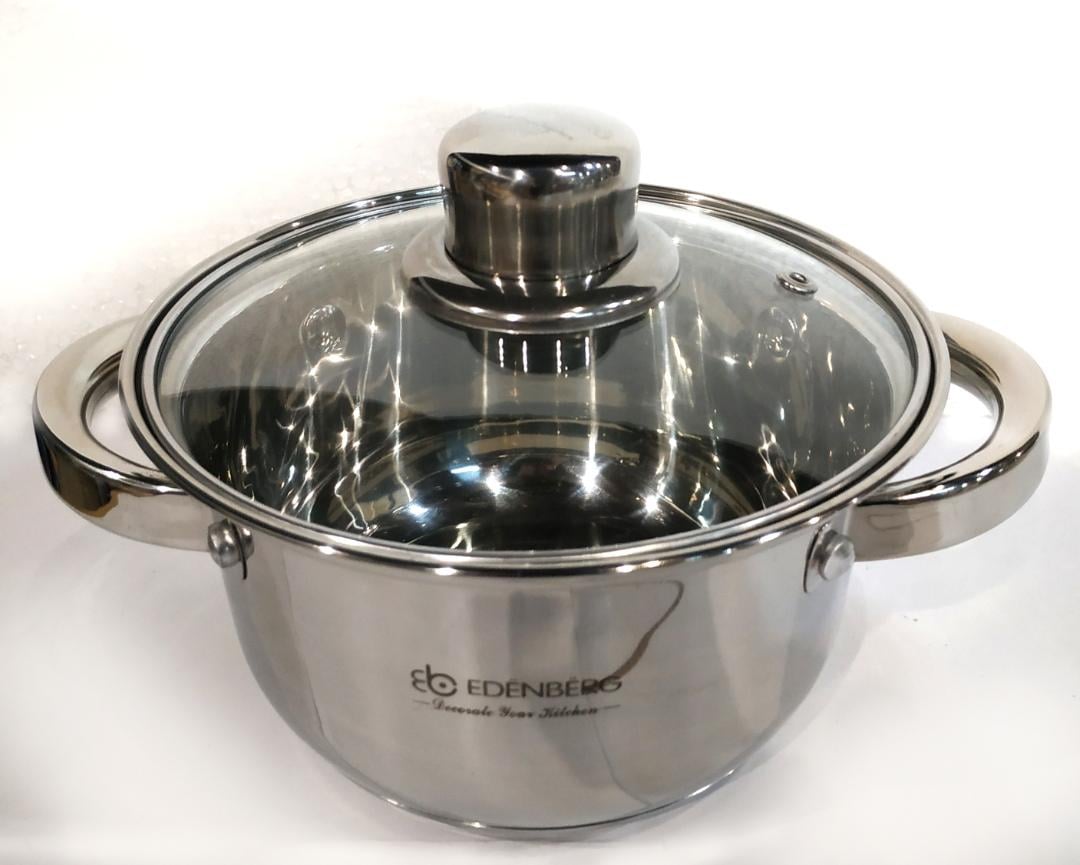 Набір каструль Edenberg EB-3735 з кришками 12 предметів (20040470) - фото 4