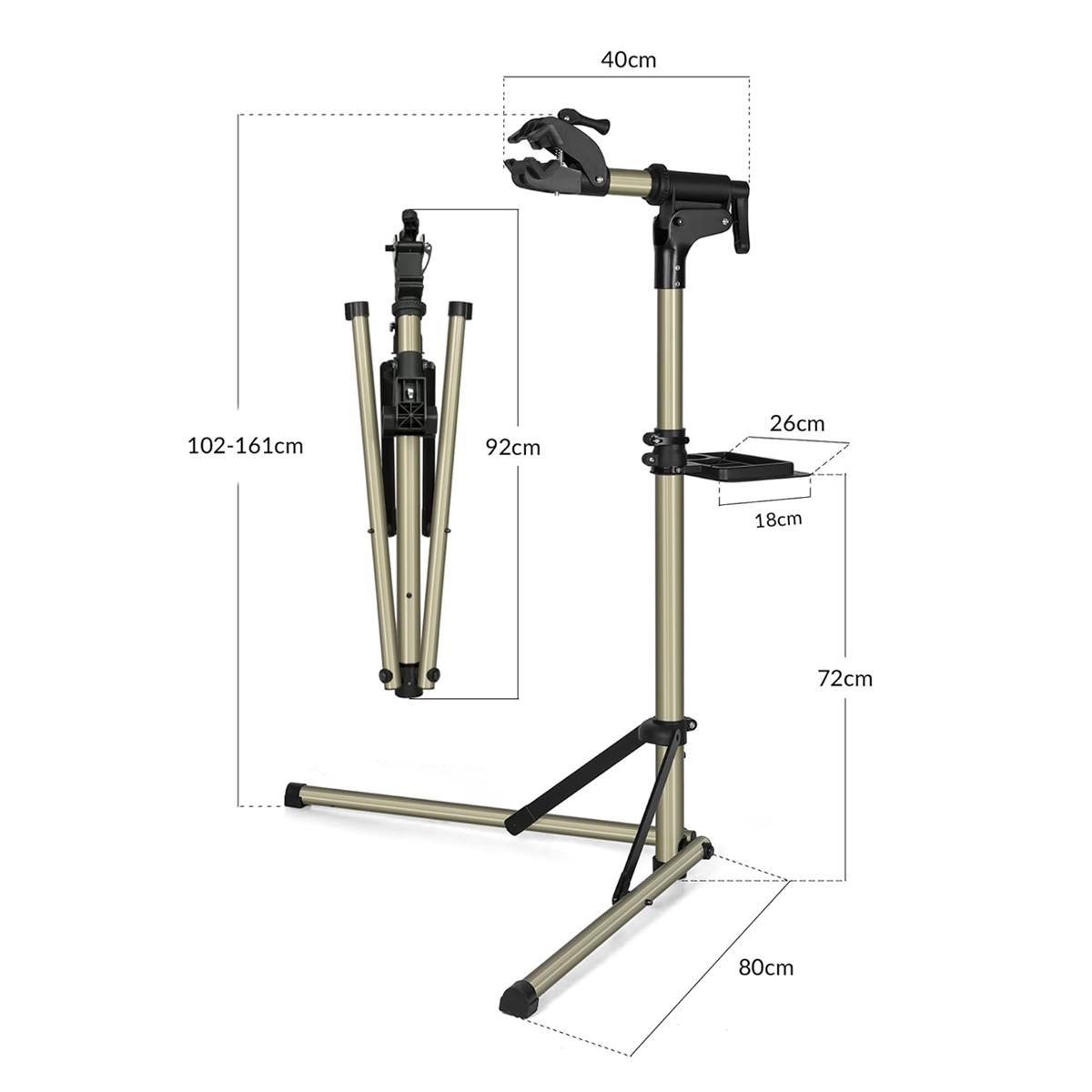 Стойка для велосипедов с подставкой-органайзером ROCKBROS MP-02 Серый (RB-MP-02-4840) - фото 3 Стойка для велосипедов с подставкой-органайзером ROCKBROS MP-02 Серый (RB-MP-02-4840) - фото 3