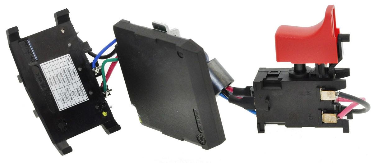 Кнопка и модуль управления VJ Parts для шуруповерт B GSR 1800 Li замена 2609199464 код 2609199616 (кн828)