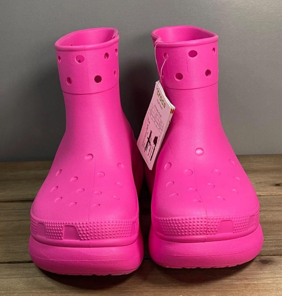 Чоботи жіночі гумові Crocs Crush Rain Boot Juice р. 35 Яскраво-рожевий (20347) - фото 9 Чоботи жіночі гумові Crocs Crush Rain Boot Juice р. 35 Яскраво-рожевий (20347) - фото 9
