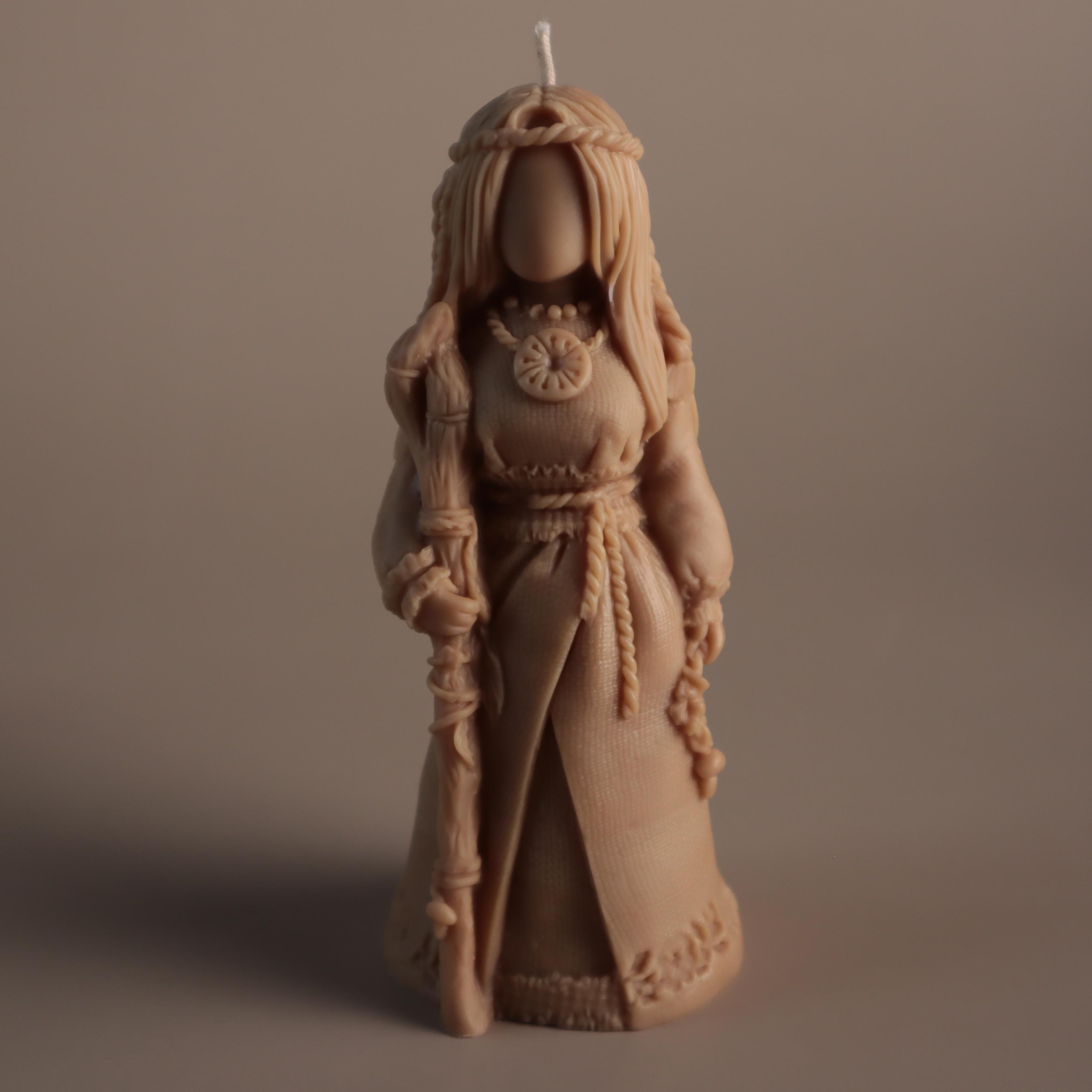 Аромасвічка соєва Wax Harmony Ваніль Лялька-мотанка Мавка Коричневий (1001291) Аромасвічка соєва Wax Harmony Ваніль Лялька-мотанка Мавка Коричневий (1001291)