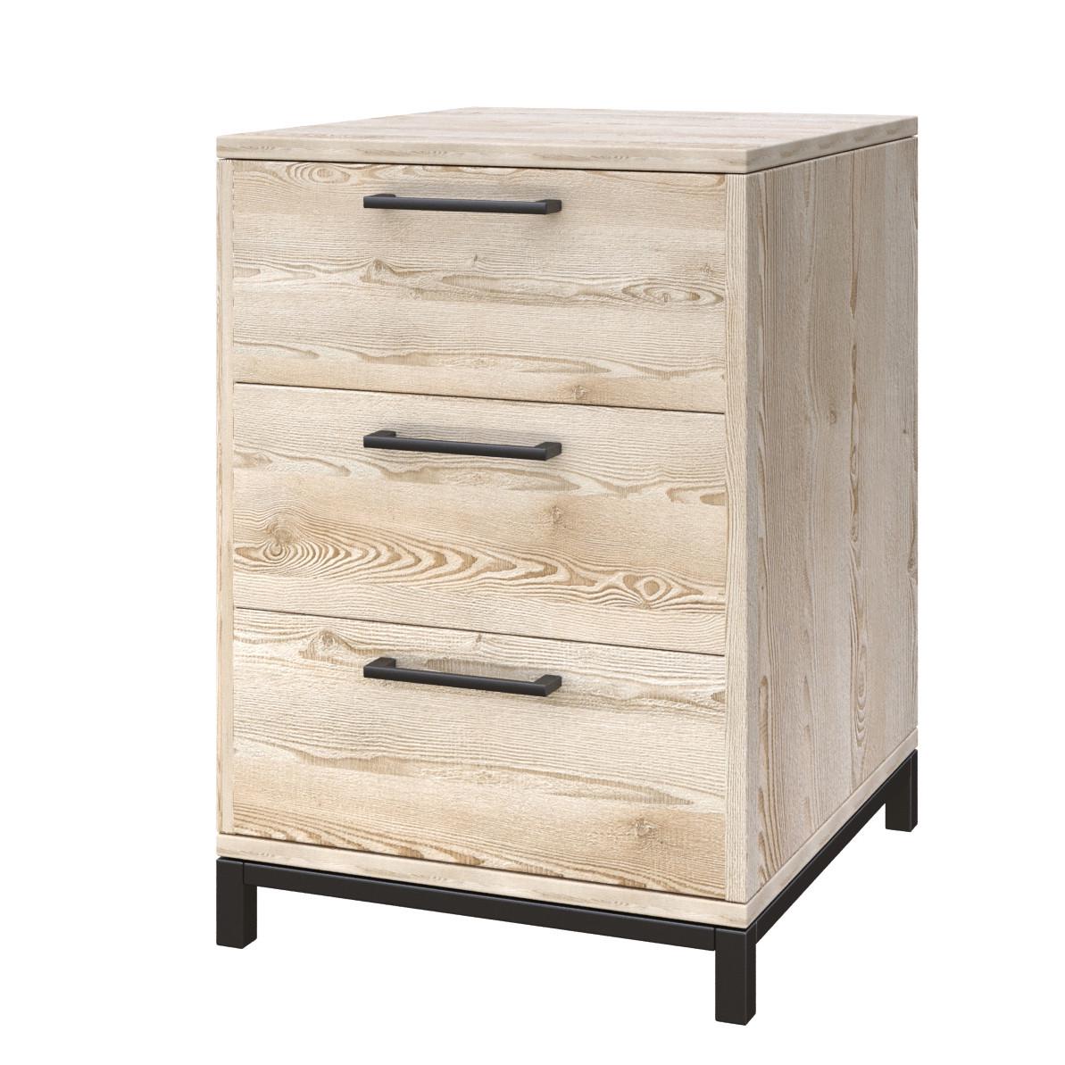 Тумба стационарная Loft Details V-550-3-2b Сосна лофт кремовый - фото 1 Тумба стационарная Loft Details V-550-3-2b Сосна лофт кремовый - фото 1