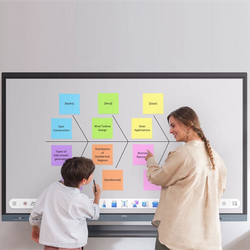 Интерактивная панель BenQ RE6504 дисплей 65" Android 13/8 64Gb (tf581) - фото 2