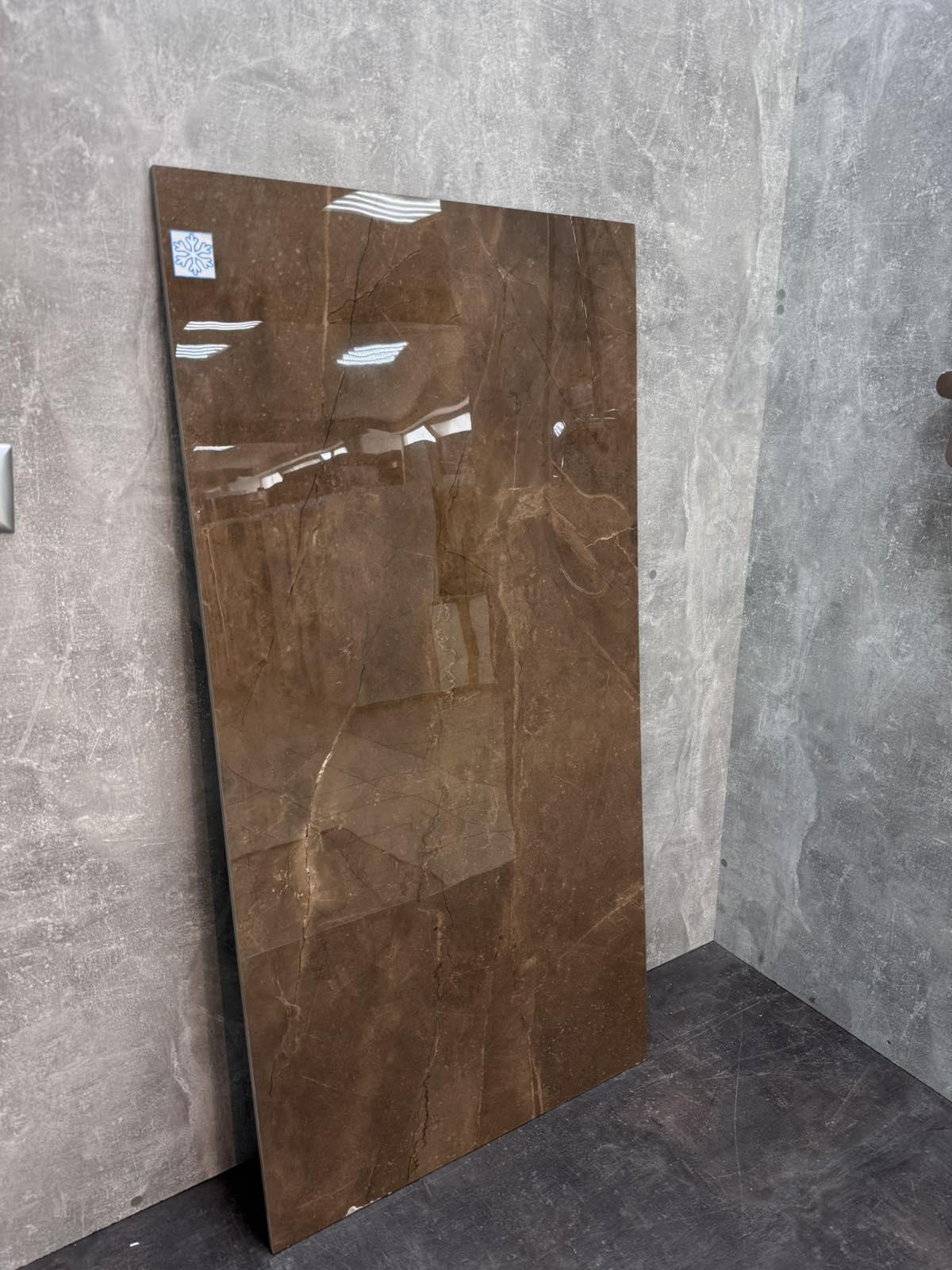 Керамогранитная плитка Marmo Brown 120х60 см (12231) - фото 7