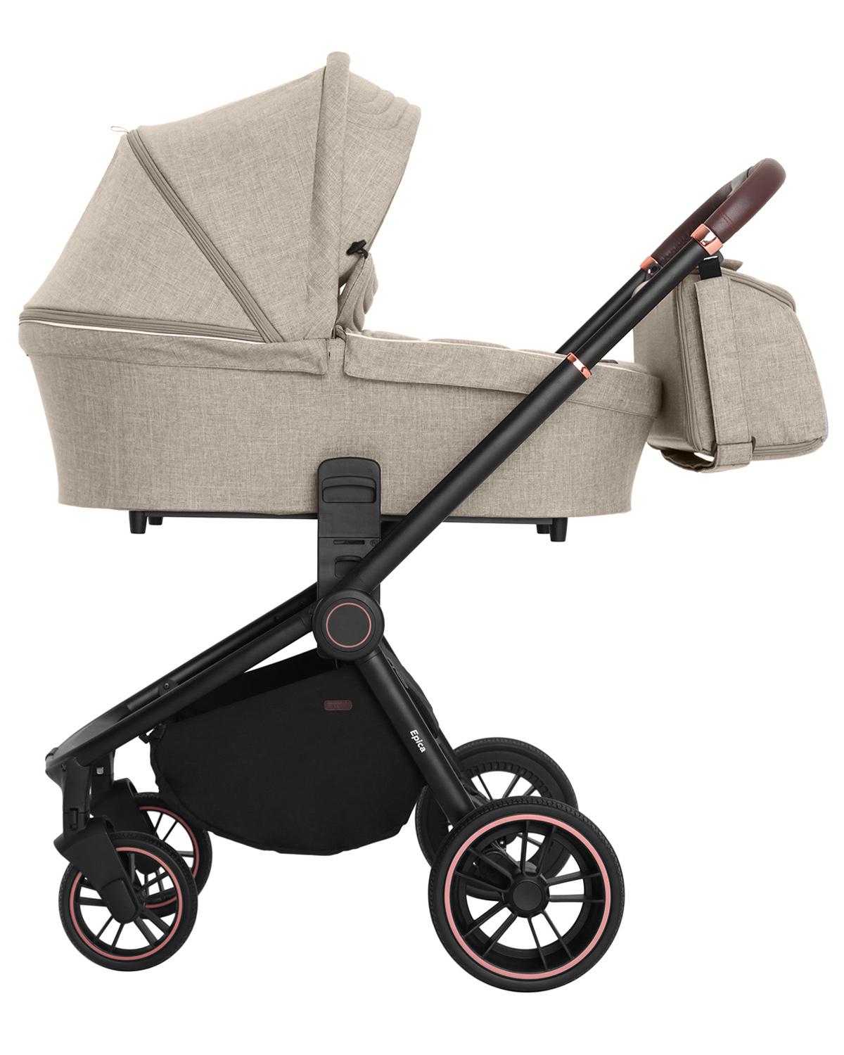 Коляска-книжка Carrello Epica 3в1 Almond Beige (CRL-8511/1)