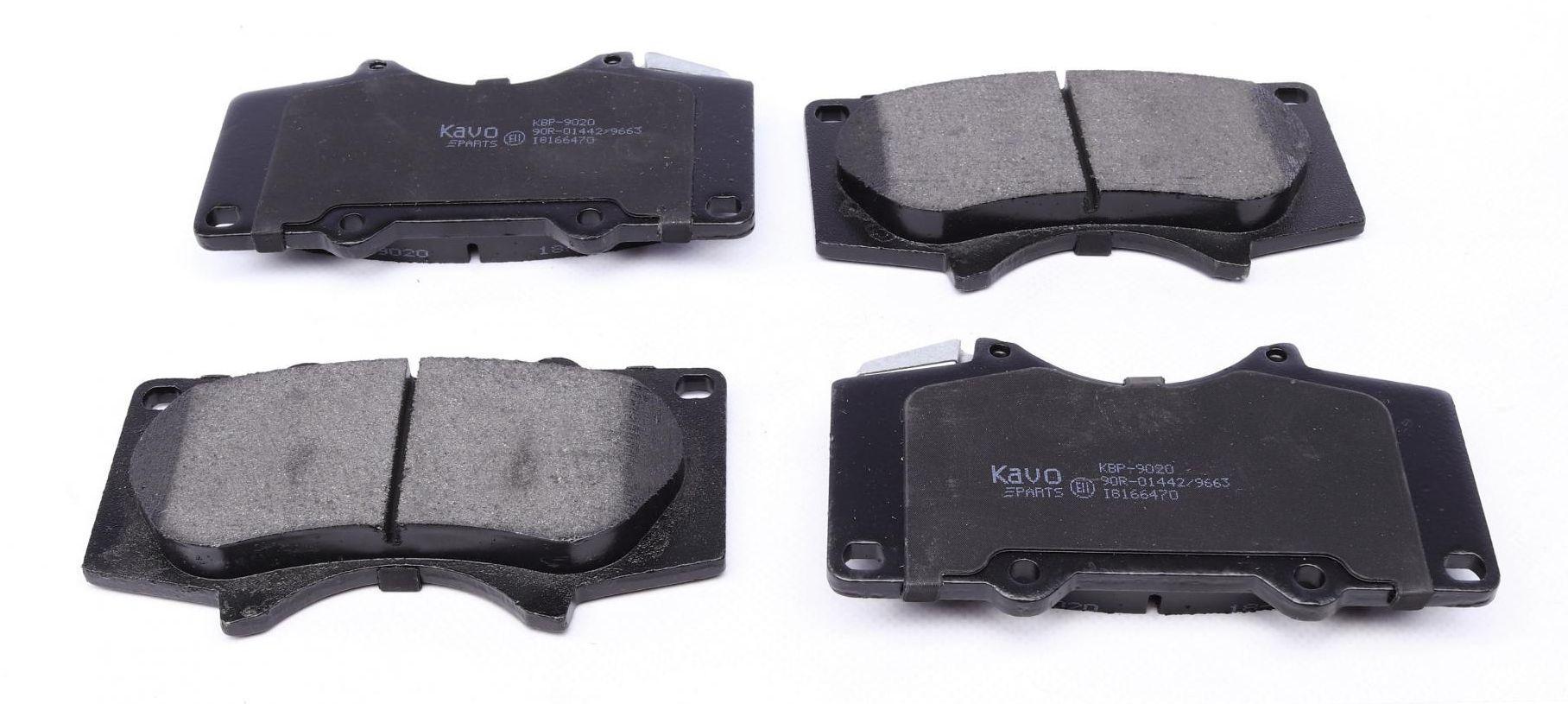 Колодки тормозные передние KAVO PARTS KBP-9020 Toyota Land Cruiser/Lexus GX 02-