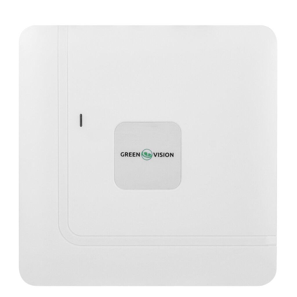 Видеорегистратор IP GreenVision GV-N-S019/9 Lite 9-канальный 8MP NVR пластик Белый (88fd728b)