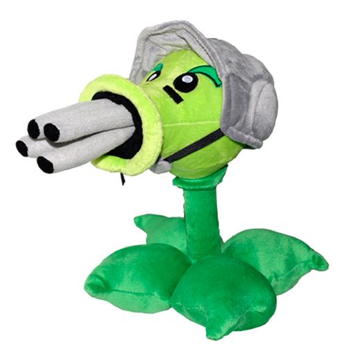 Игрушка Горохомёт из Plants vs Zombies Fed Gatling Pea 28 см