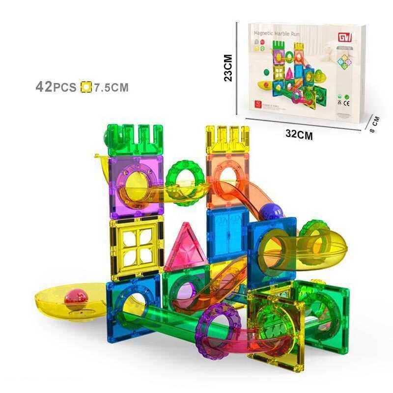 Конструктор магнитный GW 916 шарик лабиринт в коробке 42 детали (2266042466) - фото 2 Конструктор магнитный GW 916 шарик лабиринт в коробке 42 детали (2266042466) - фото 2