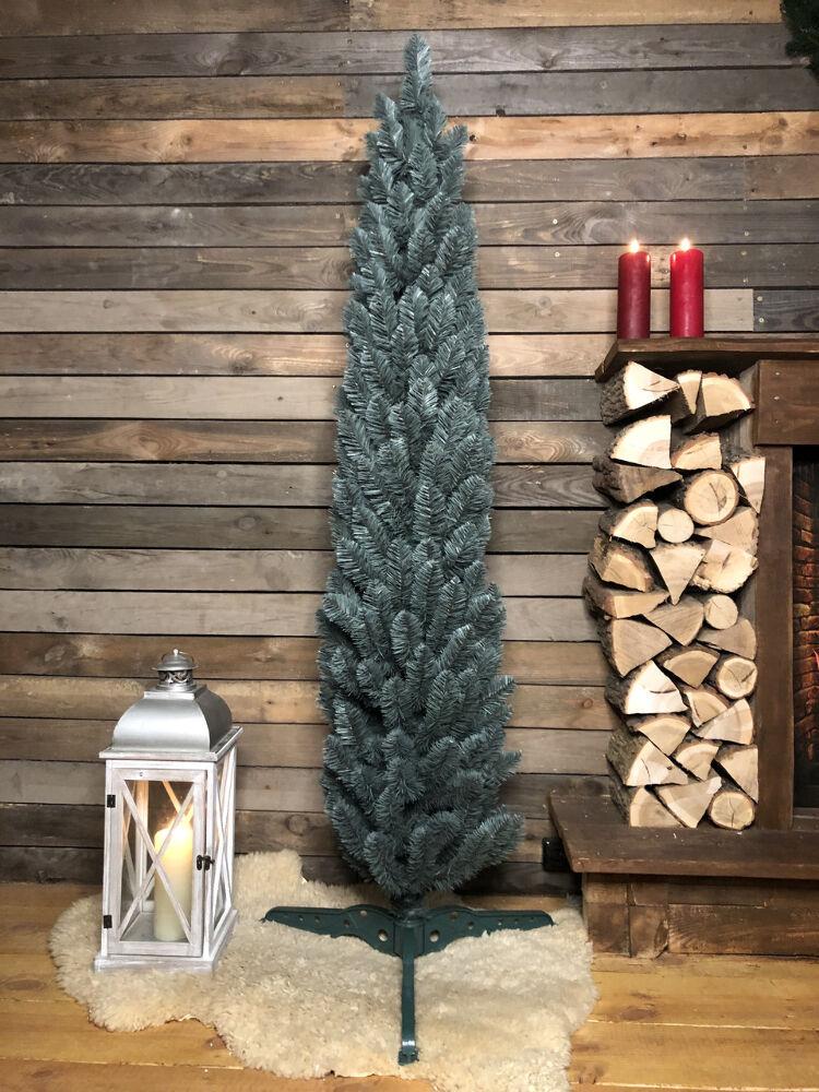 Штучна ялинка Альпійська вузька 180 см Блакитний (410/180/B) - фото 8 Штучна ялинка Альпійська вузька 180 см Блакитний (410/180/B) - фото 8