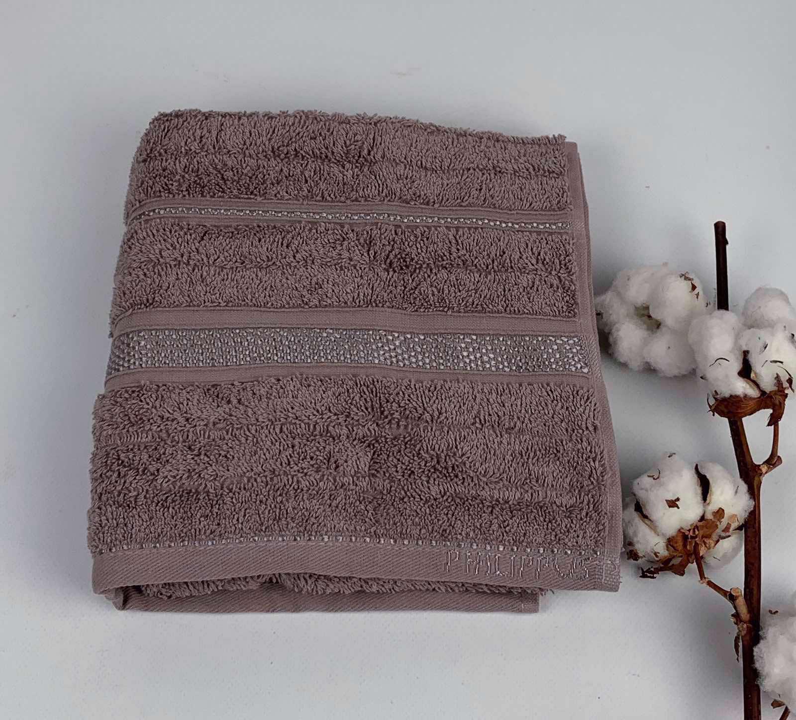 Полотенце Philippus Delux Cotton Hazel ЕА056 50x90 см Фиолетовый (CN30644)