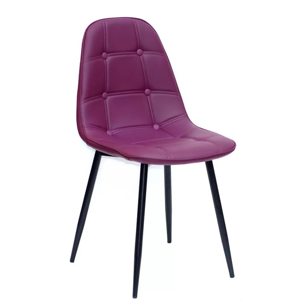 Стул EAMES SOFT BASIC экокожа Пурпурный (114047)