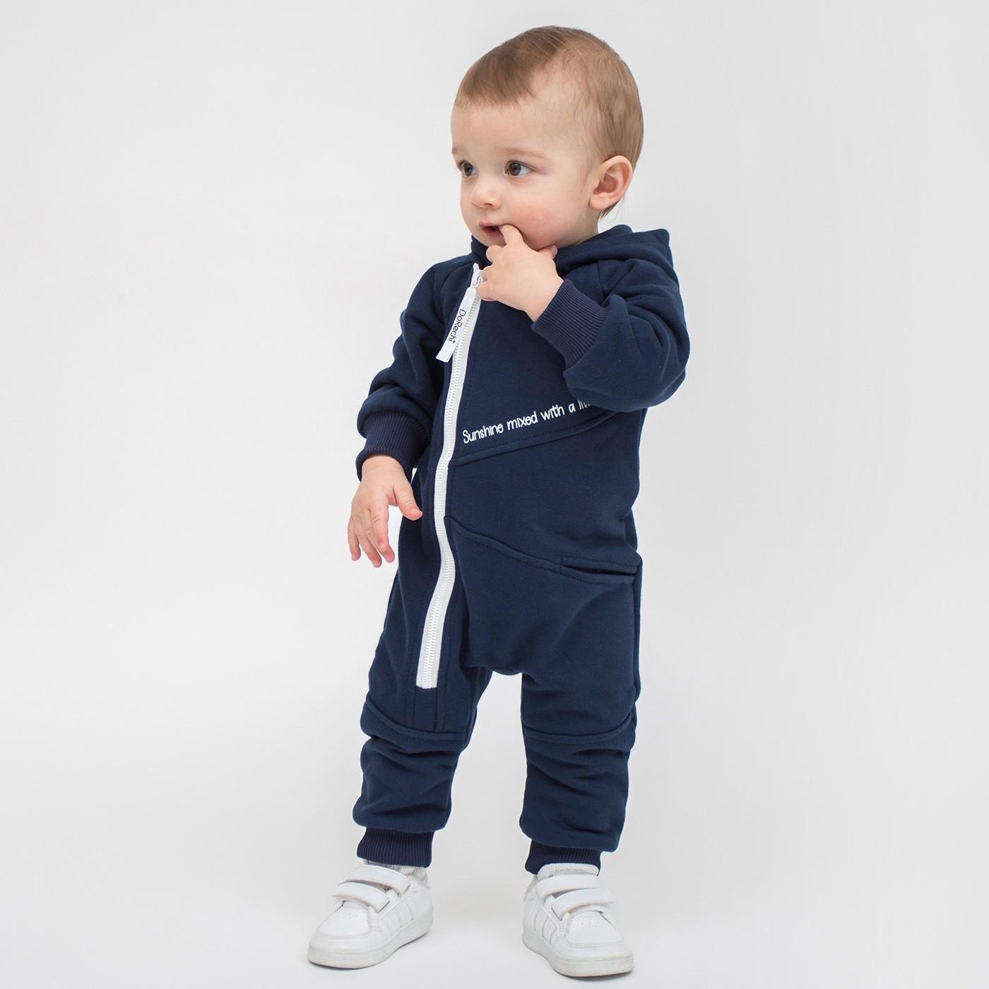 Комбінезон DoRechi Драйв 68 см Темно-синій - фото 4