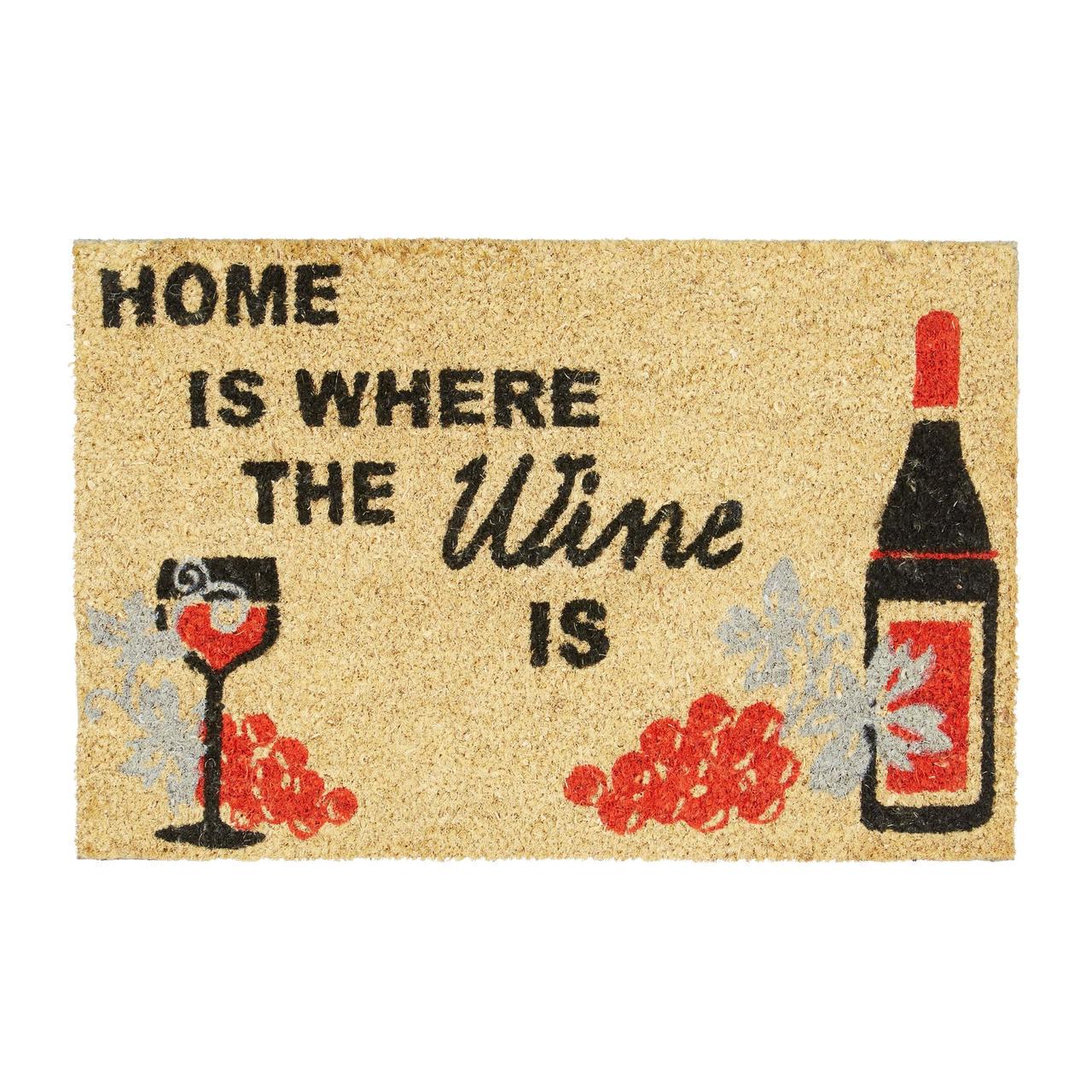 Коврик Relaxdays Wine из кокосового волокна 60x40 см (10020180)