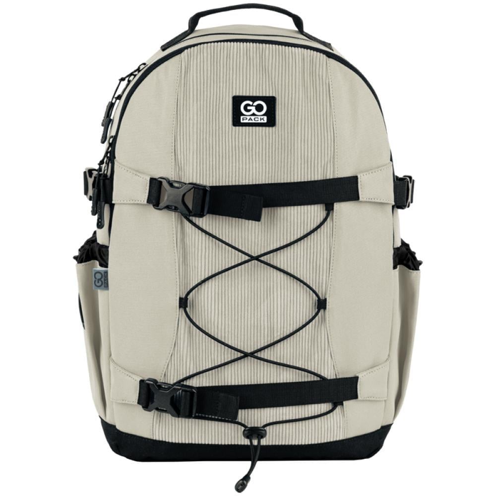 Рюкзак молодіжний GoPack Education Teens 46x30x15 см 20 л Бежевий (GO25-186L-4)
