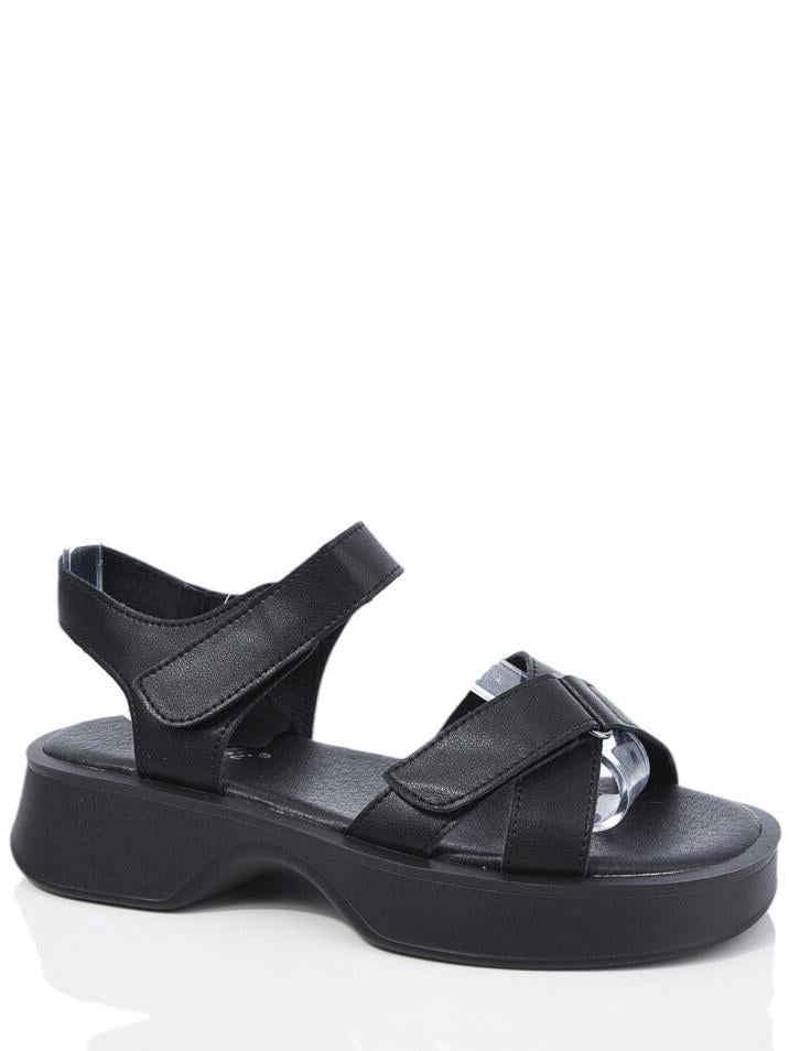 Босоножки кожаные Hengji GN177-1 р. 38 Черный