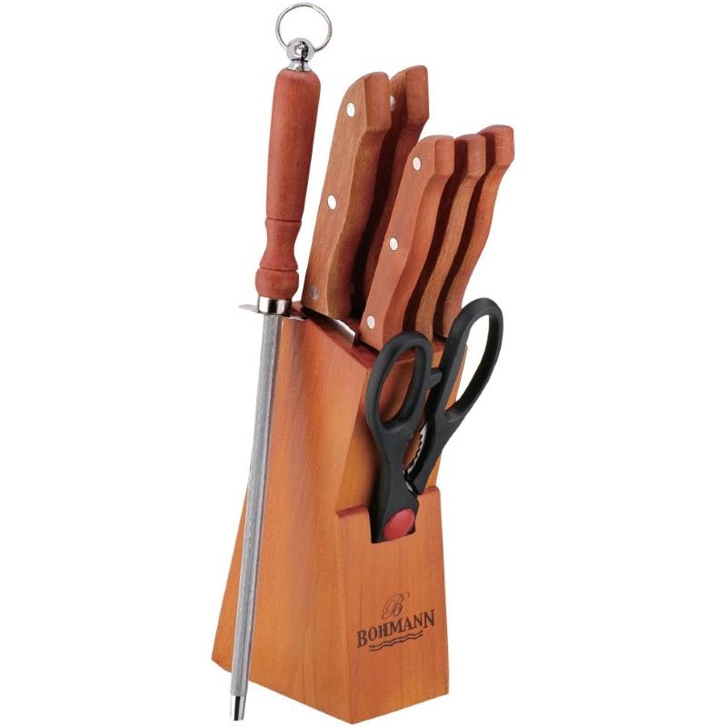 Набор ножей на подставке Bohmann 8 пр. (BH 5103 MR)