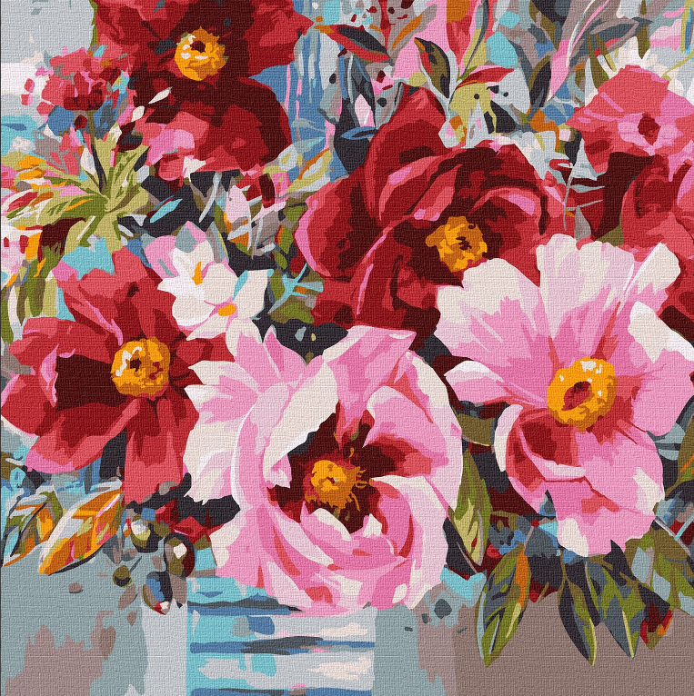 Картина по номерам Идейка Весенняя красота 40х40 см (KHO3233)