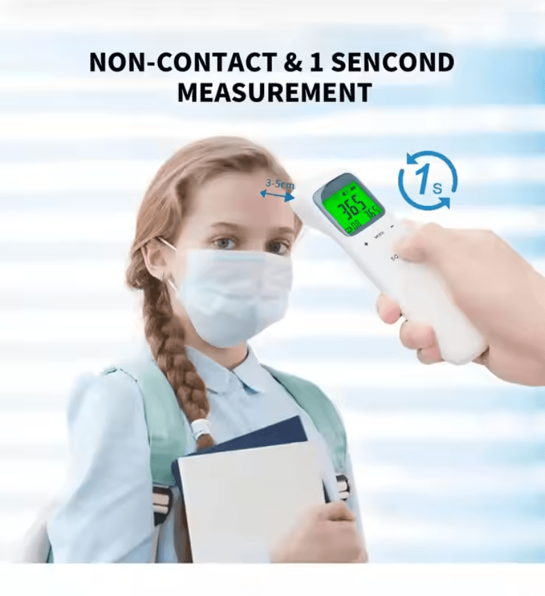 Термометр безконтактний 3в1 Non-contact 7.0 (131247) - фото 2