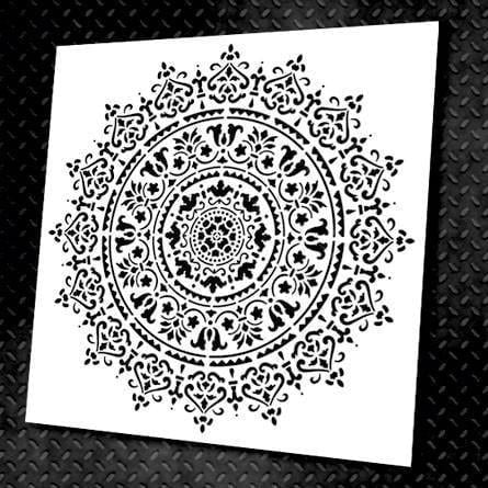 Трафарет багаторазовий DFA Круглий візерунок 13 для штукатурки та фарби (С00013)