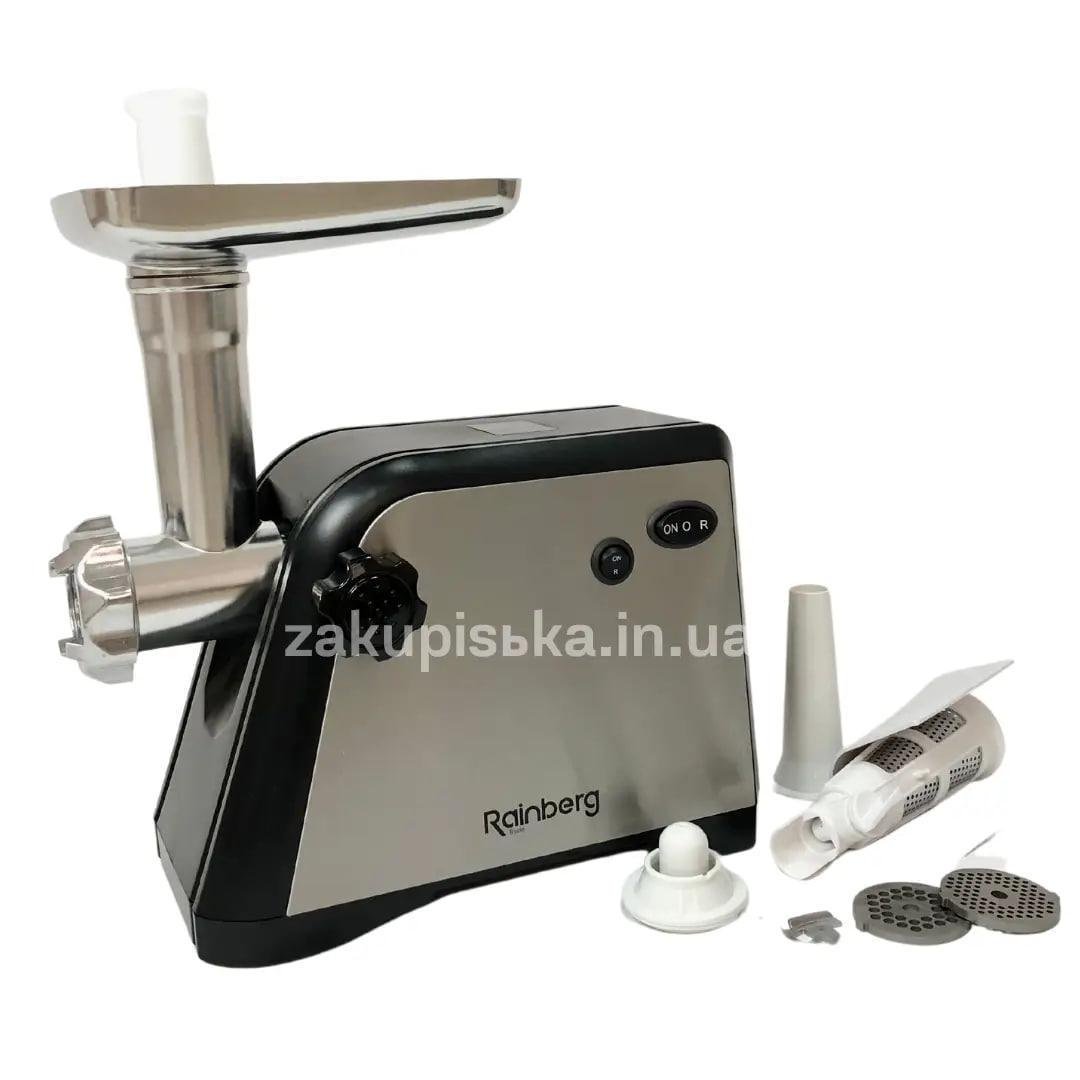 М'ясорубка електрична для томатного соку Rainberg RB-672 3000W (2588139806) - фото 3