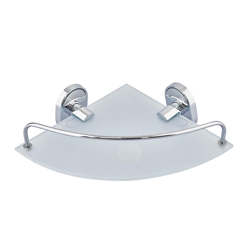 Полочка угловая Zerix AFB-0107-1 стеклянная