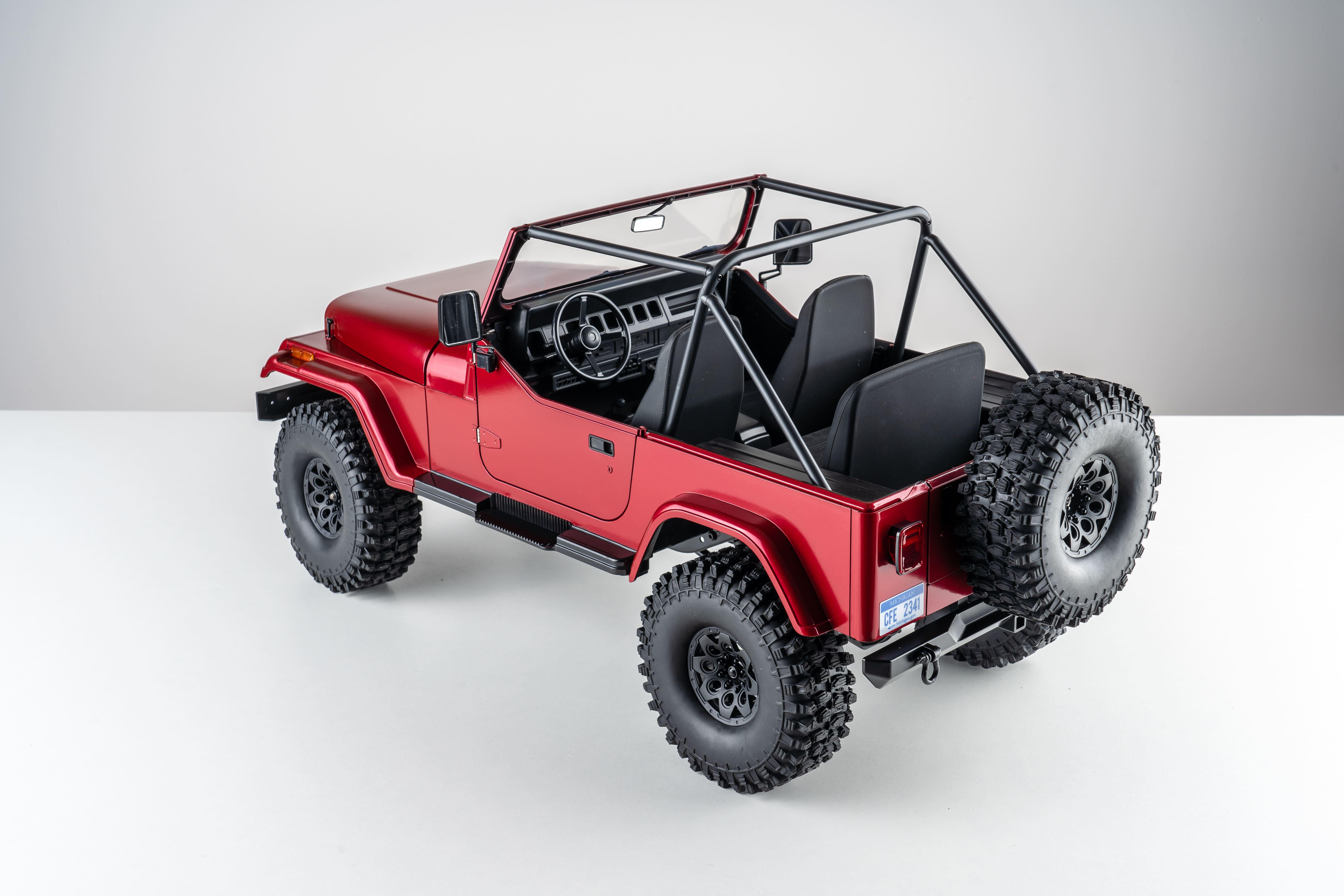 Радиоуправляемая машина ROC HOBBY 1:10 Mashigan RS JEEP Red - фото 18 Радиоуправляемая машина ROC HOBBY 1:10 Mashigan RS JEEP Red - фото 18