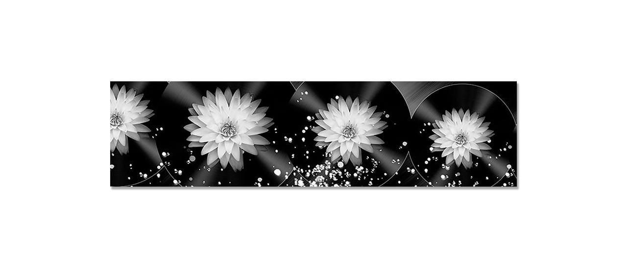 Наліпка вінілова 3D Zatarga Жоржини Сфери 650х2500 мм (1274514106)