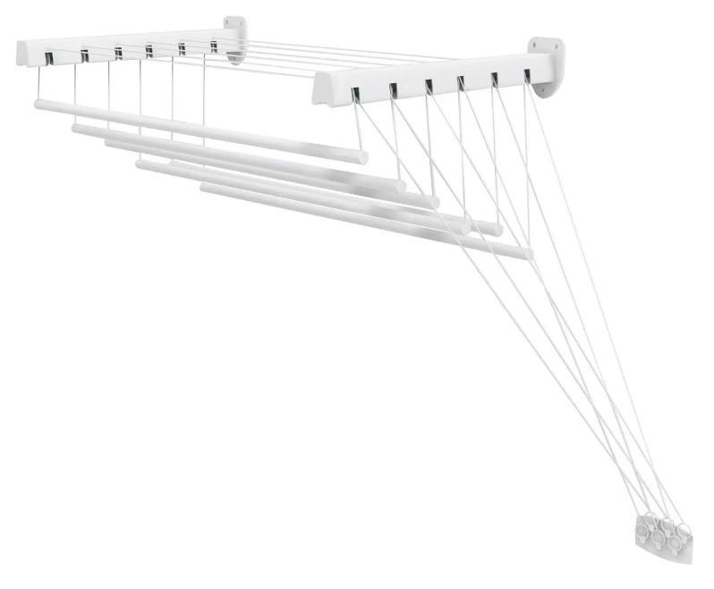 Сушарка для білизни настінно-стельова Casa Si Pick Up 120 White (DAS302378) - фото 1 Сушарка для білизни настінно-стельова Casa Si Pick Up 120 White (DAS302378) - фото 1