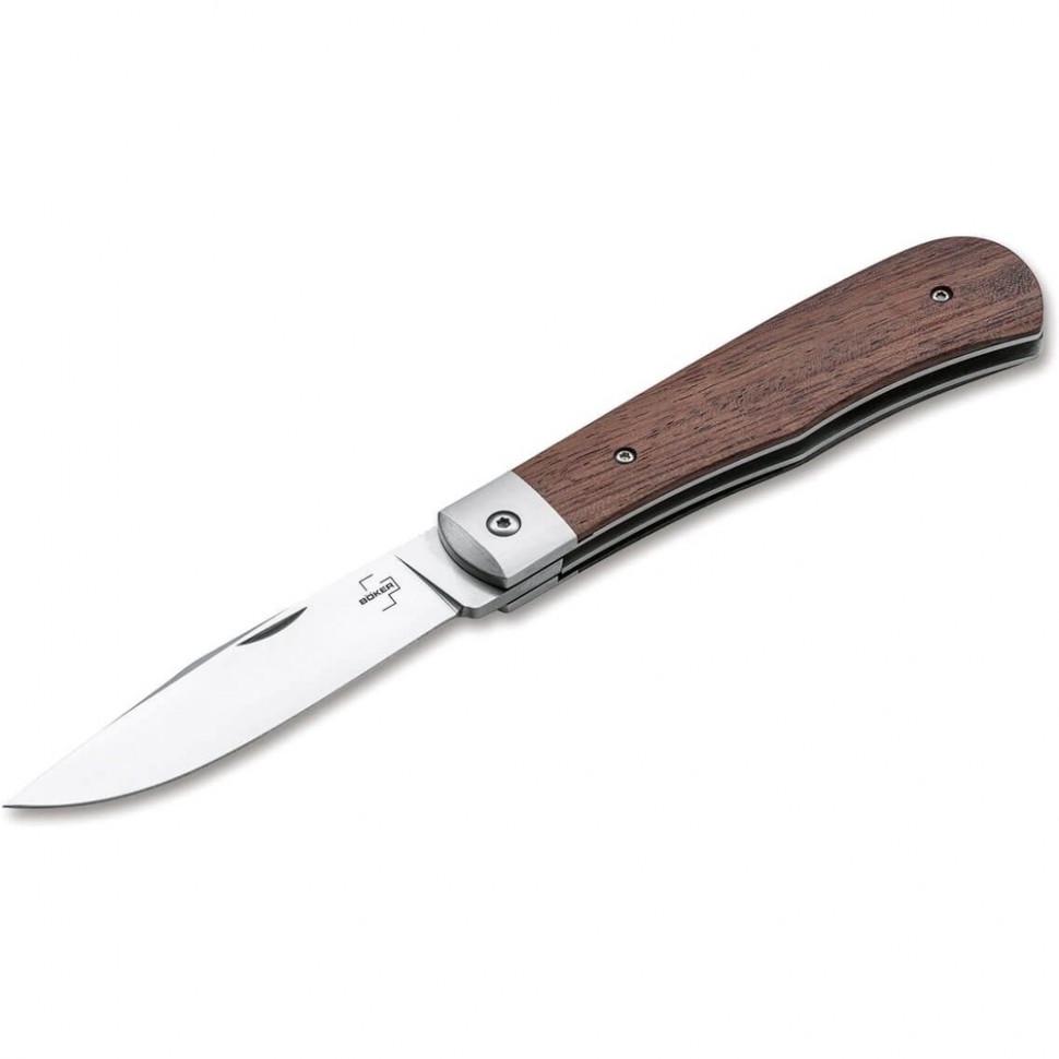 Туристичні ніж складаний Boker Plus Bonfire Bubinga Wooden (01BO181) - фото 3