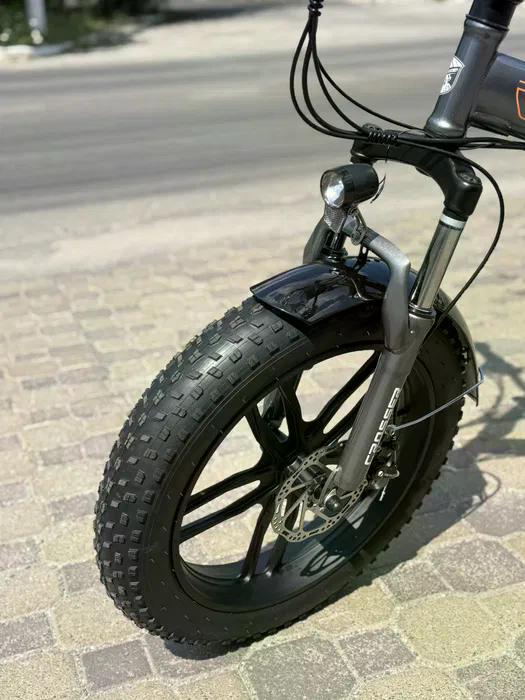 Электровелосипед Crosser COMP 350W 12Ah Серый с оранжевым - фото 4 Электровелосипед Crosser COMP 350W 12Ah Серый с оранжевым - фото 4