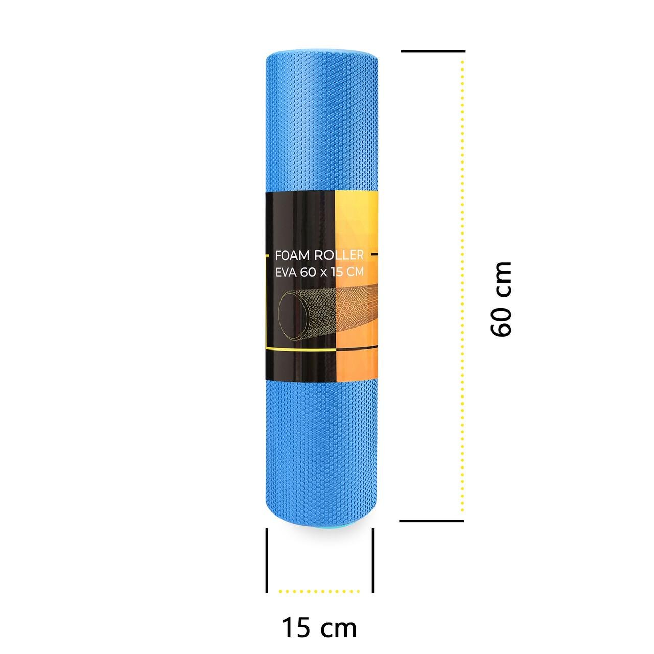 Массажный ролик Cornix EVA+ 60x15 см Navy Blue (XR-0309) - фото 6 Массажный ролик Cornix EVA+ 60x15 см Navy Blue (XR-0309) - фото 6