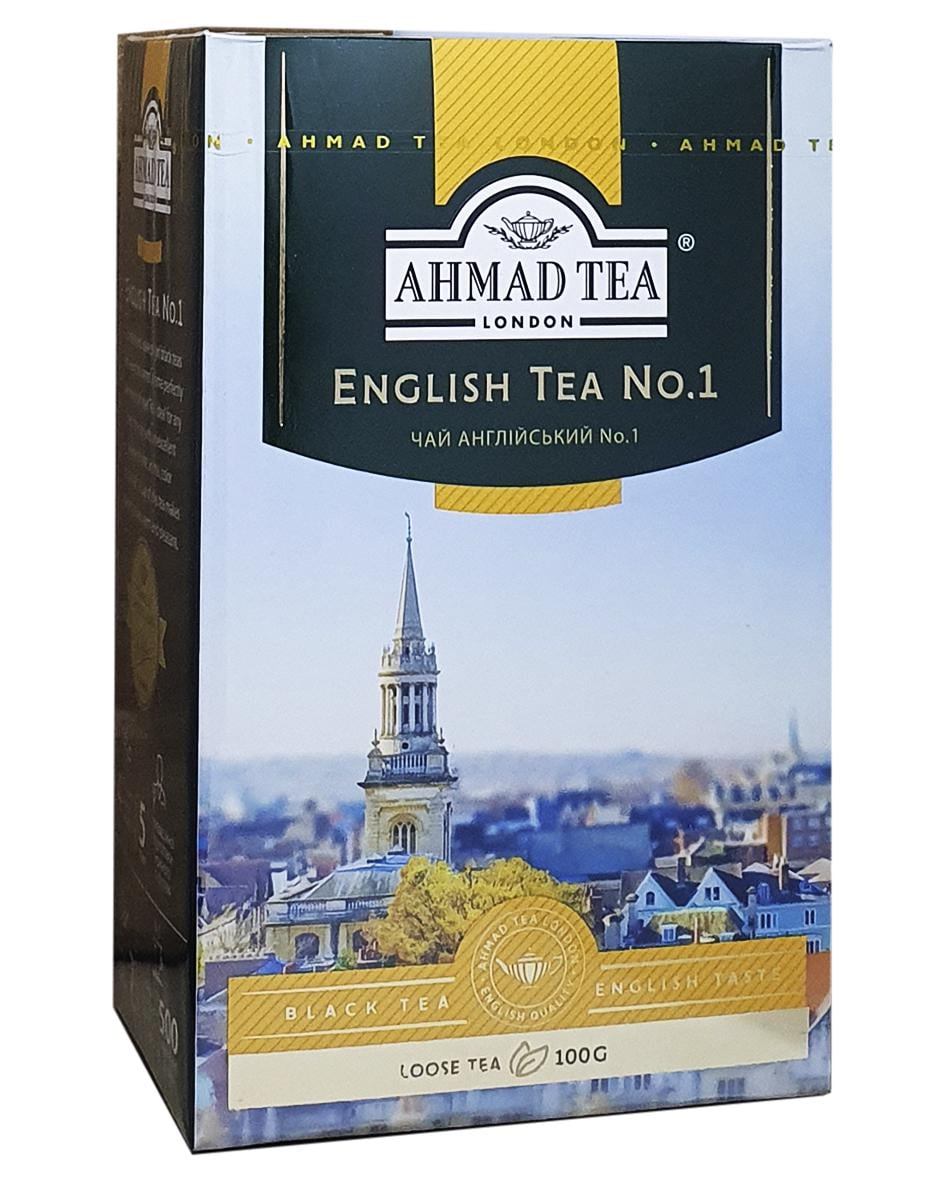 Чай чорний Ahmad English Tea №1 100 г (918)