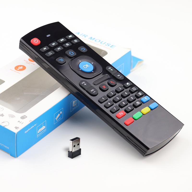 Пульт с клавиатурой Air Mouse MX3 Черный