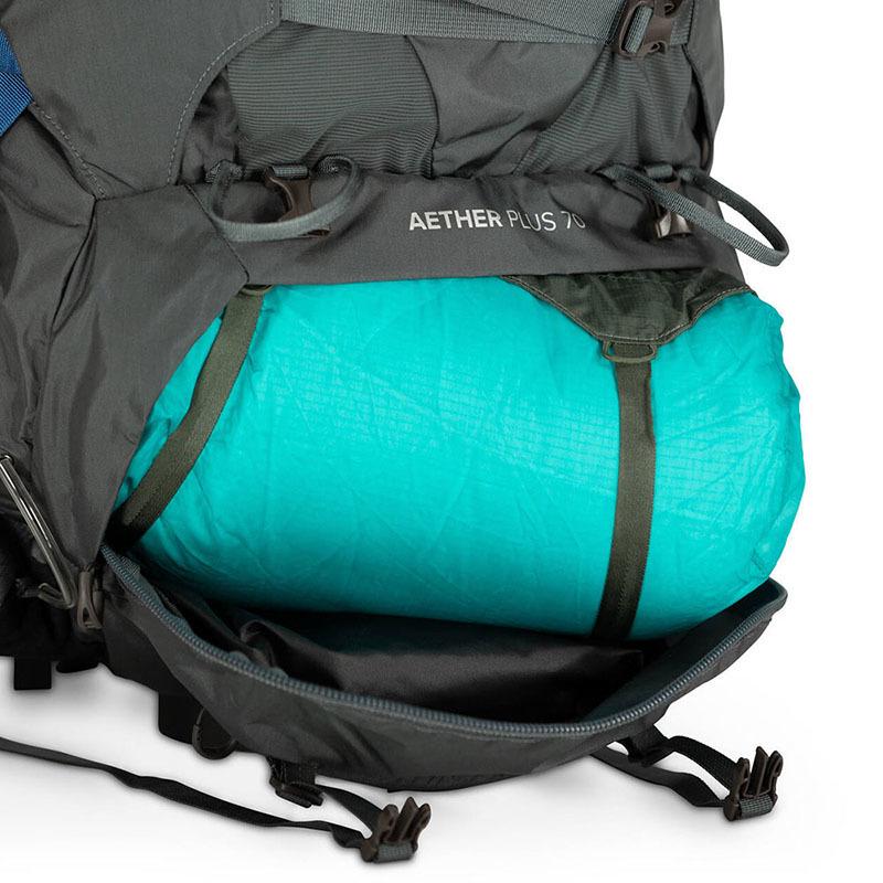 Рюкзак туристический Osprey Aether Plus 70 л L/XL Eclipse Grey (009.2433) - фото 4