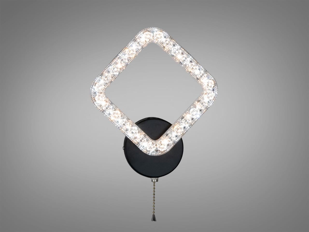 Бра LED для спальни MX4771-1BK-LS 17 Вт с тремя режимами CCT Черный (MX4771/1BK)